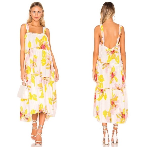 Free People Dresses & Skirts - $128 NWOT FREE PEOPLE Moonshine Midi Dress M